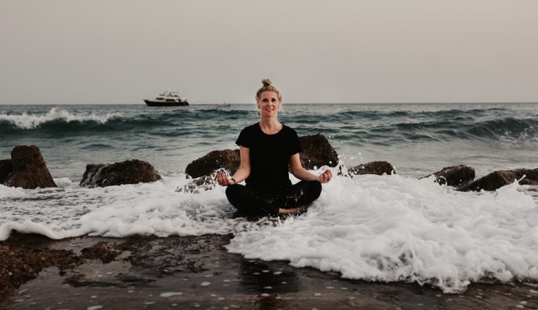 Yoga am Meer